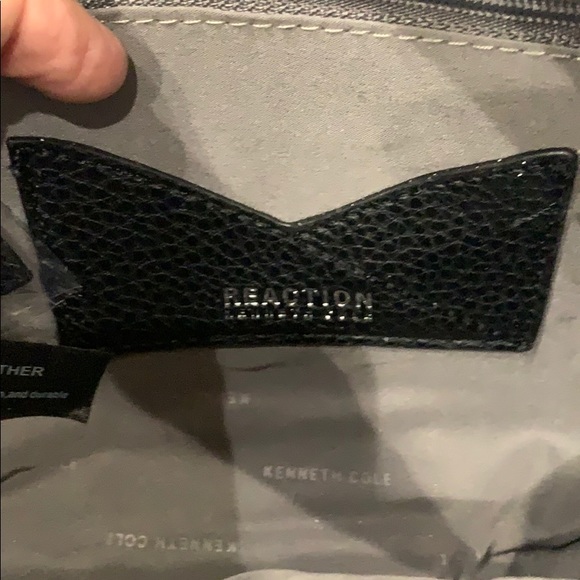 Reaction Kenneth Cole Black Mini Satchel - Picture 6 of 10